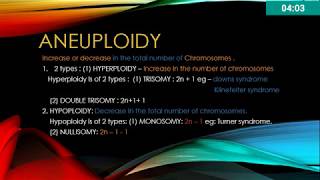 Genetic Disorders  Part 1 [upl. by Enilra]