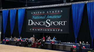 Final PT1 Close Latin Samba US National Amateur DanceSport Championship 2023 Provo Utah [upl. by Agustin844]