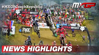 News Highlights  MXGP of Czech republic 2022 MXGP Motocross [upl. by Viddah]