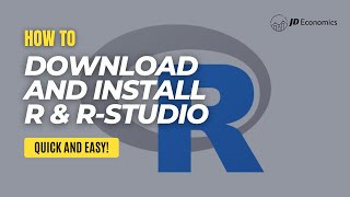 Download and Install R and R Studio in Simple Steps [upl. by Hauger202]