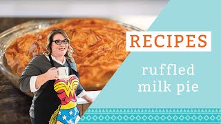 1MINUTE RECIPE  Ruffle Pie Quick Recipe [upl. by Noslen]