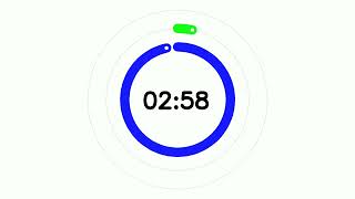 countdown timer 360s font 0 light bg [upl. by Merras]