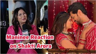 Maninee Shocking Reaction on Ghum Hai Kisikey Pyaar Main Serial Actor Shakti Arora Replace as Ishaan [upl. by Esdnyl]