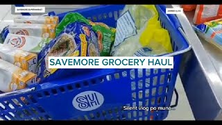 SAVEMORE GROCERY HAUL OCTOBER [upl. by Reiser101]