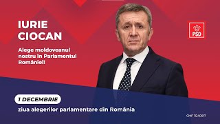 Iurie Ciocan  Un moldovean deal nostru în Parlamentul României [upl. by Epner]