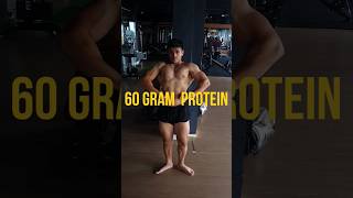 60G HIGH PROTEIN MEAL RECIPE fitness gym recipe [upl. by Nancey]