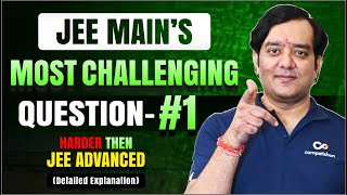 🔥 JEE Mains Most CHALLENGING Question Series  Harder Than JEE ADVANCED  Sequence Series MT Sir [upl. by Nnylkcaj]