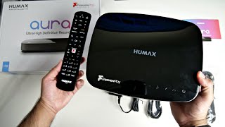 Humax Aura UHD 4K Freeview Recorder with Android TV OS  1TB  HYBRID TV BOX [upl. by Pulchia349]