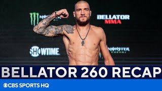 Yaroslav Amosov Smothers Douglas Lima for Welterweight Title  Bellator 260 Recap  CBS Sports HQ [upl. by Brittney]