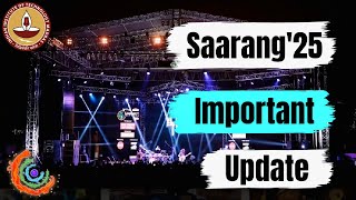 Saarang25 Important Update  Accommodation  Registration 🤯 [upl. by Spurgeon]