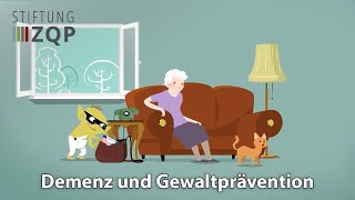 Demenz und Gewaltprävention  ZQPErklärfilm [upl. by Llerral]