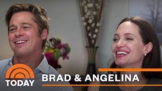 Angelina Jolie Brad Pitt Discuss Marriage New Film Cancer Fight  TODAY [upl. by Dore629]