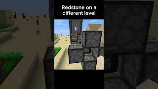 Redstone on different level minecraft [upl. by Htepsle656]