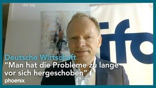 ifoPräsident Prof Clemens Fuest ua zur VDA Studie zur Transformation der Automobilindustrie [upl. by Aidnama]