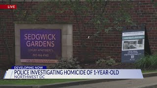 MPD investigates homicide of 1yearold girl in Northwest DC [upl. by Steve39]