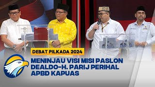 Jumlah APBD Kapuas yang Ideal Untuk 1 Tahun Anggaran  Debat Pilkada 2024 [upl. by Ahsea47]