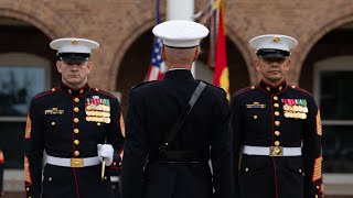 Sergeant Major of the Marine Corps Relief and Appointment Ceremony [upl. by Nada]