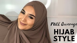 Full Coverage Hijab Style I Hijab Is My Diamond Hijab Tutorial [upl. by Eahcim308]