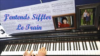 Richard Anthony  Jentends Siffler Le Train  Piano [upl. by Auberta]