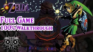 Zelda Majoras Mask  100 Walkthrough FULL GAME  Nerrels Texture Pack [upl. by Nyret]