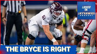 Kansas Jayhawks Football Adds Former Texas AampM Starting Center Bryce Foster in the Transfer Portal [upl. by Saied]