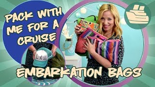 Pack With Me for a Cruise  Embarkation Day Bags [upl. by Jonell460]