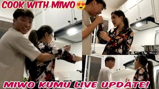 MIKA AND H2WO  MIWO COOKING TIME KUMU LIVE UPDATE  NOVEMBER 6 2021 [upl. by Htinnek587]