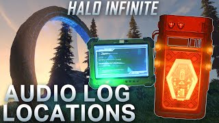 Halo Infinite Audio Logs Guide  All UNSC Banished and Forerunner Log Locations [upl. by Fariss]