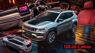 Jeep Compass Anniversary Edition Launched  Exterior amp Interior Changes Explained [upl. by Leakcim]