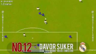 Top 20 Strikers in 9697 Sensible World of Soccer [upl. by Ute]