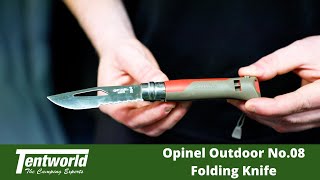 Opinel Outdoor No08 Folding Knife  A great camping general purpose knife [upl. by Carolyne]