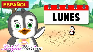 Los Días de La Semana Canción para Niños  Leigha Marina en Español [upl. by Ytsud104]