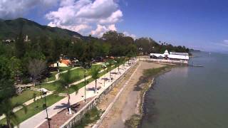 New Malecon in Ajijic chapala lake Jalisco Mexico [upl. by Ahael]