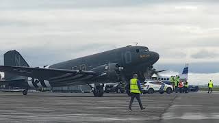 2 C47 in Reykjavik Iceland tonight [upl. by Willin617]