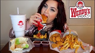 Wendys Mukbang BACONATOR FRIES 🥓🍟  Posi Claudia [upl. by Mattie20]