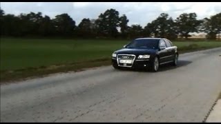 Audi A8 S8 4E V10 mit Supersport Auspuffanlage  Sports Exhaust [upl. by Lithea]