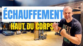 ÉCHAUFFEMENT rapide HAUT DU CORPS 🔥 pour votre séance de MUSCU tonytinspire [upl. by Artened395]