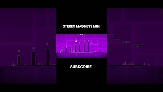 Stereo Madness Mini geometrydash gd [upl. by Arob124]