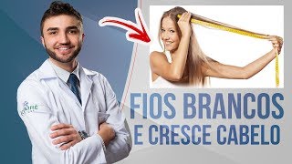 COMBATE FIOS BRANCOS E FAZ CABELO CRESCER  SALVIA OFFICINALIS  DR LUCAS FUSTINONI  MÉDICO [upl. by Latrell]