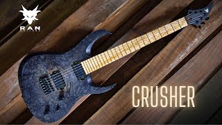 Ran Guitars  Ran Crusher 6 FT custom guitar [upl. by Ahsiret]