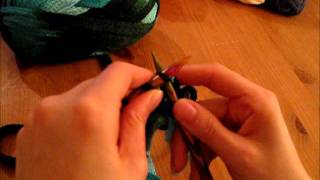 How to knit rico cancan or flamenco uniwmv [upl. by Demetrius]