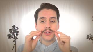 How To Use Moustache Wax [upl. by Roumell]