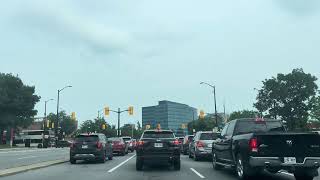 Ottawa Drive Timelapse Byward Market to Courtyard Ottawa East [upl. by Enneyehs]