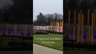 Longwood Gardens Christmas lightshow longwoodgardens [upl. by Cook878]