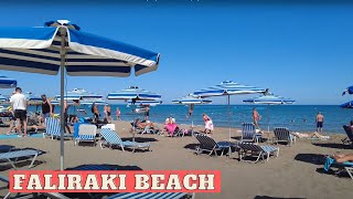 Paradise Found Faliraki Beach Rhodes  Your Ultimate Mediterranean Escape 4k Ultra HD 60fps [upl. by Maudie520]