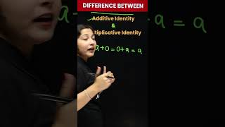 Additive Vs Multiplicative Identity Do You Know The Difference 👩‍🏫🔢mathsmagic mathskills [upl. by Dulcia]