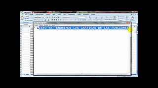 Como hallar y graficar funciones trigonométricas en excel [upl. by Dituri]