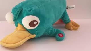 Disney Parks Phineas and Ferb Perry the Platypus Plush [upl. by Yllek784]