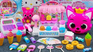 90 Minutes with Ice Cream Shop Play Set Unboxing Satisfying Cash Register ASMR 💞 Lana Unboxing Toys [upl. by Leoine564]