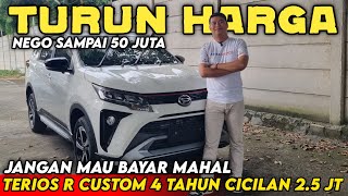 TURUN HARGA DAIHATSU TERIOS R CUSTOM 2024 NEGO MOBIL 50 JUTA ‼️ 2 JUTAAN CICILAN DAIHATSU TERIOS [upl. by Muhan988]